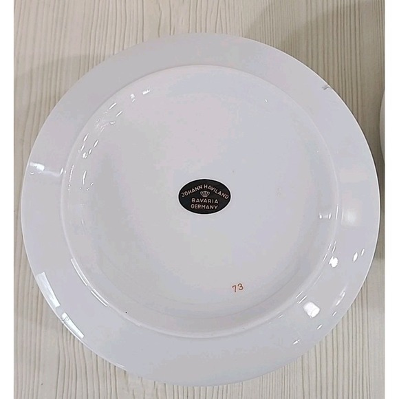 Set Of 2 Johann Haviland Sweetheart Rose Serving Bowls - Picture 3 of 5